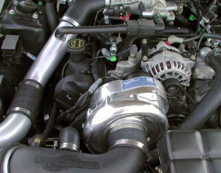 99-04 Mustang GT/Bullitt (4.6) ProCharger Stage II Intercooled System with P-1SC