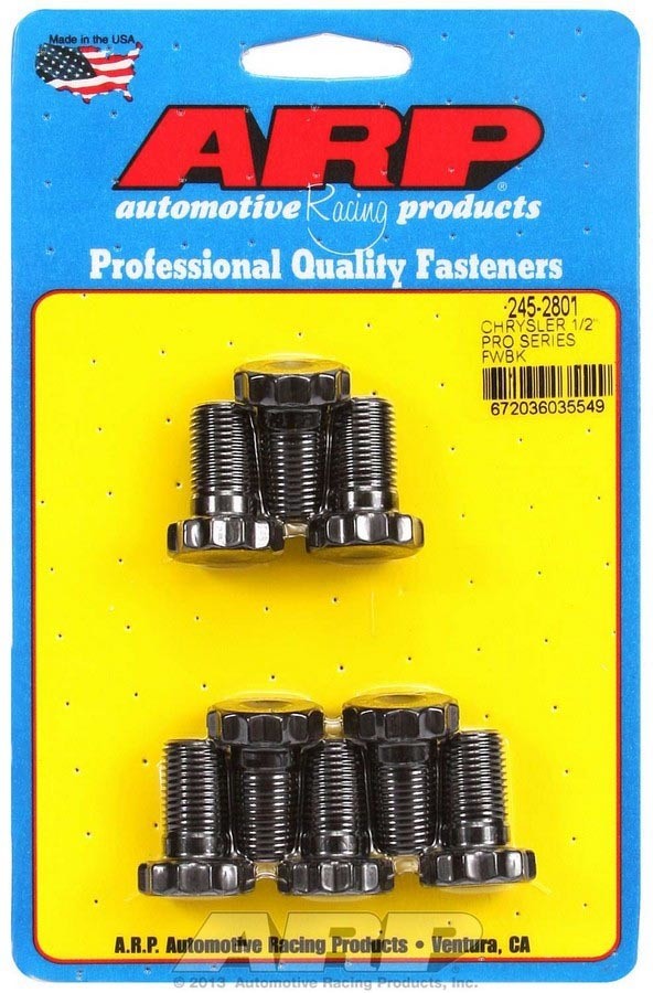 ARP ARP Flywheel Bolts, Dodge RB, Black 245-2801