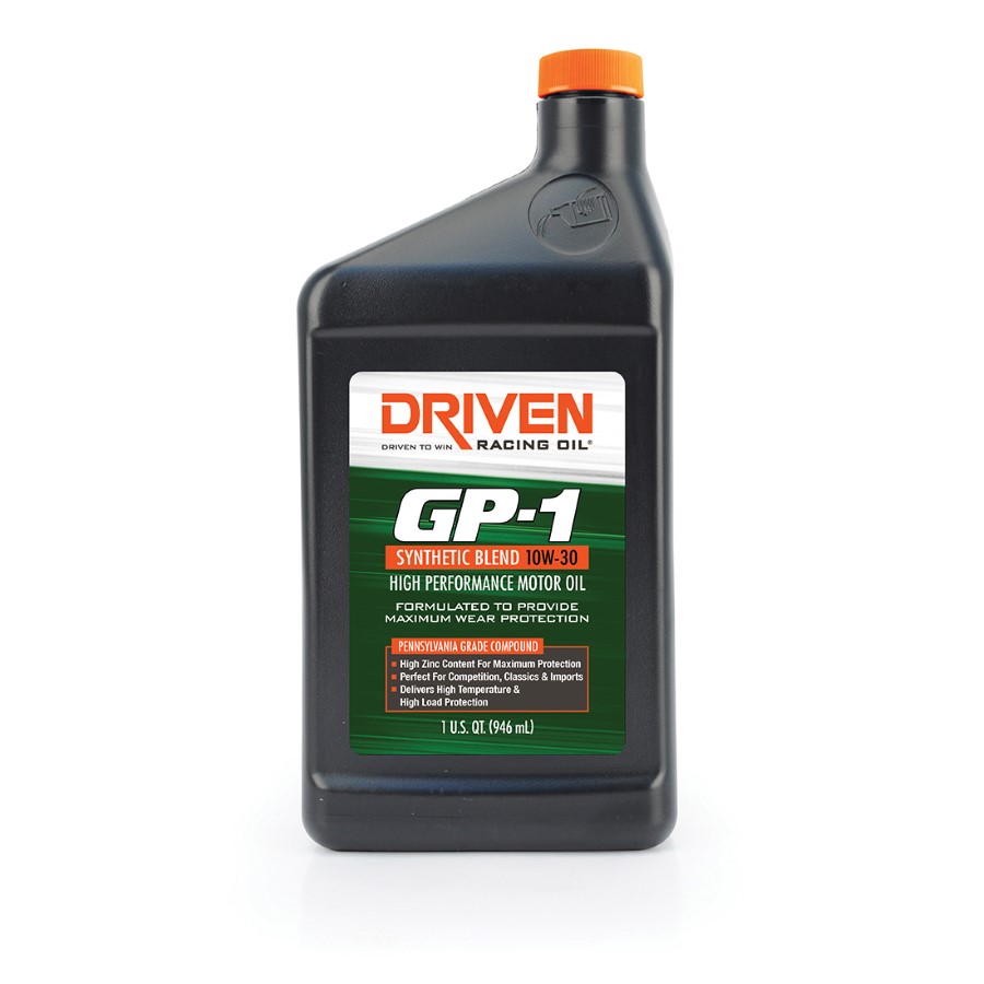 Driven Racing Oil 10w30 GP1 Synthetic Blend Oil 19306