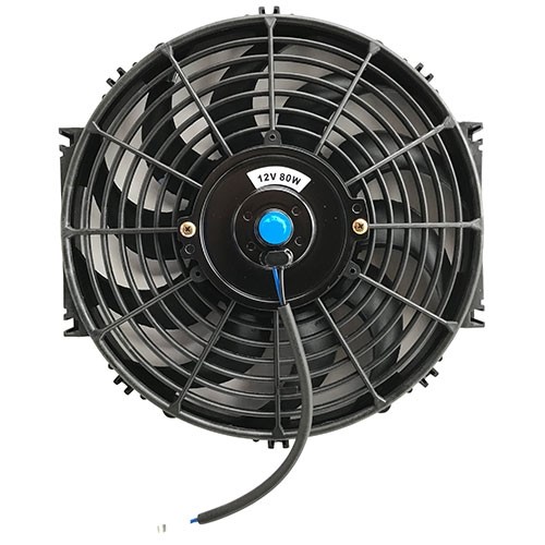 Performance World 12" Black Universal E Fan 7712B