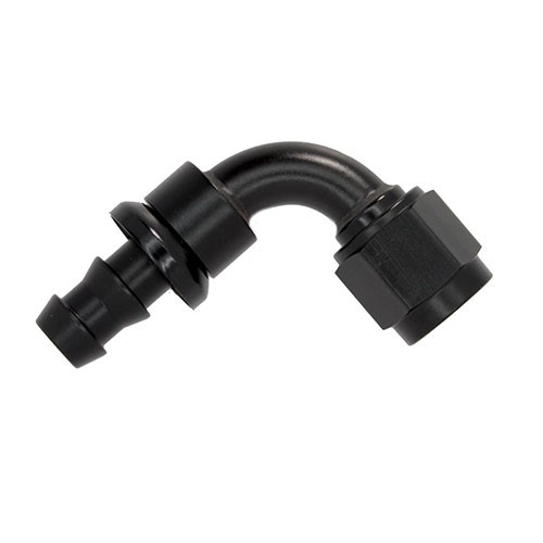 Performance World -6AN 90 Hose End Push Lok 809006