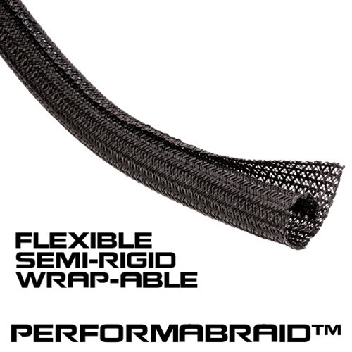 Performance World 1/8" X 20' PerformaBraid Split Loom Sleeving 880013