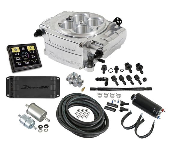 Holley Performance Sniper 2 PDM EFI Carb Replacement Polished Master Kit 550-510-3PK