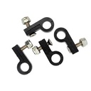 Performance World 7/16" (4AN) Black P-Clamps 4/pk. 542174