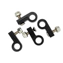 Performance World 9/16" LINE ALUMINUM P-CLAMPS 3/PK BLACK 542193