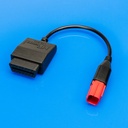 HP Tuners OBDII Adapter Cable 6 Pin Honda Powersports H-002-12